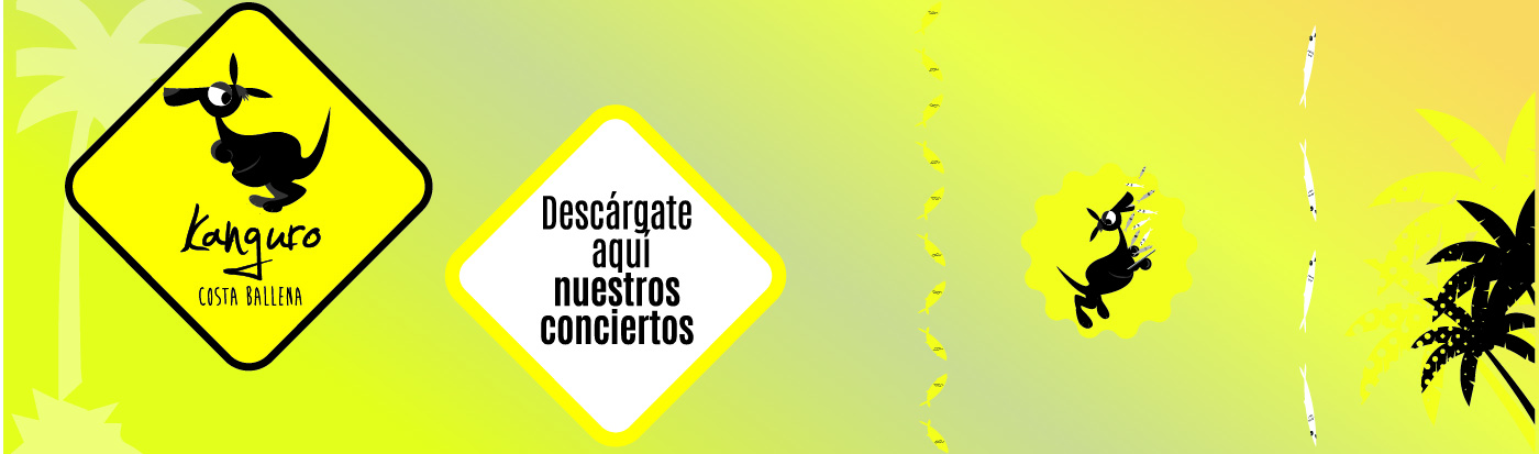 Programa de conciertos en directo de Kanguro Chiringuito en Costa Ballena